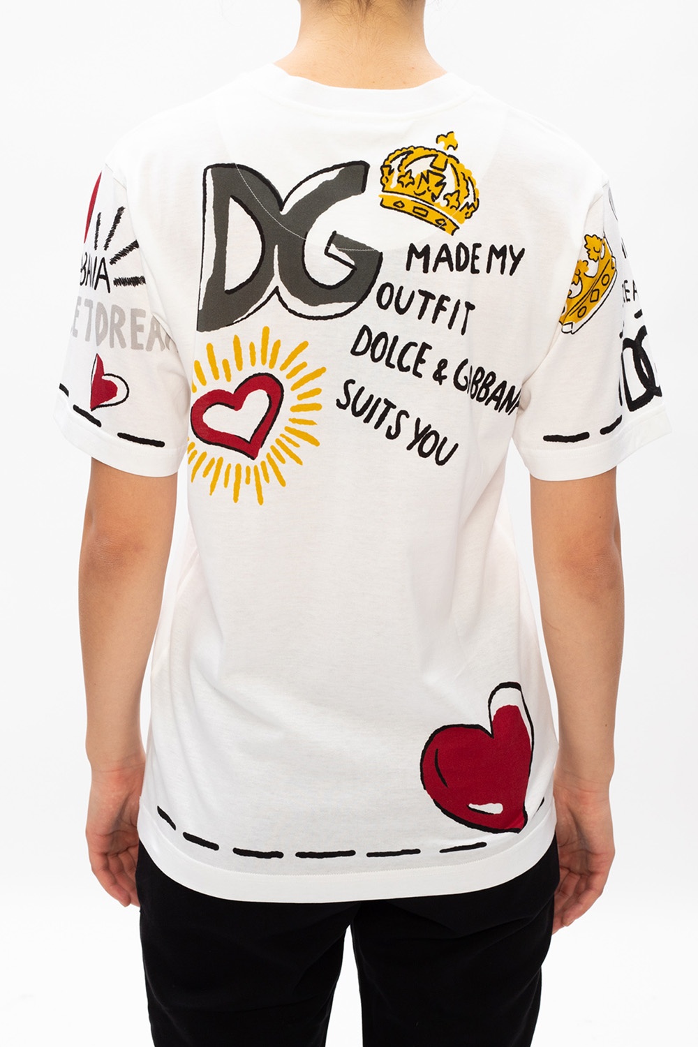 Dolce & Gabbana Patterned T-shirt | Women's Clothing | IetpShops
